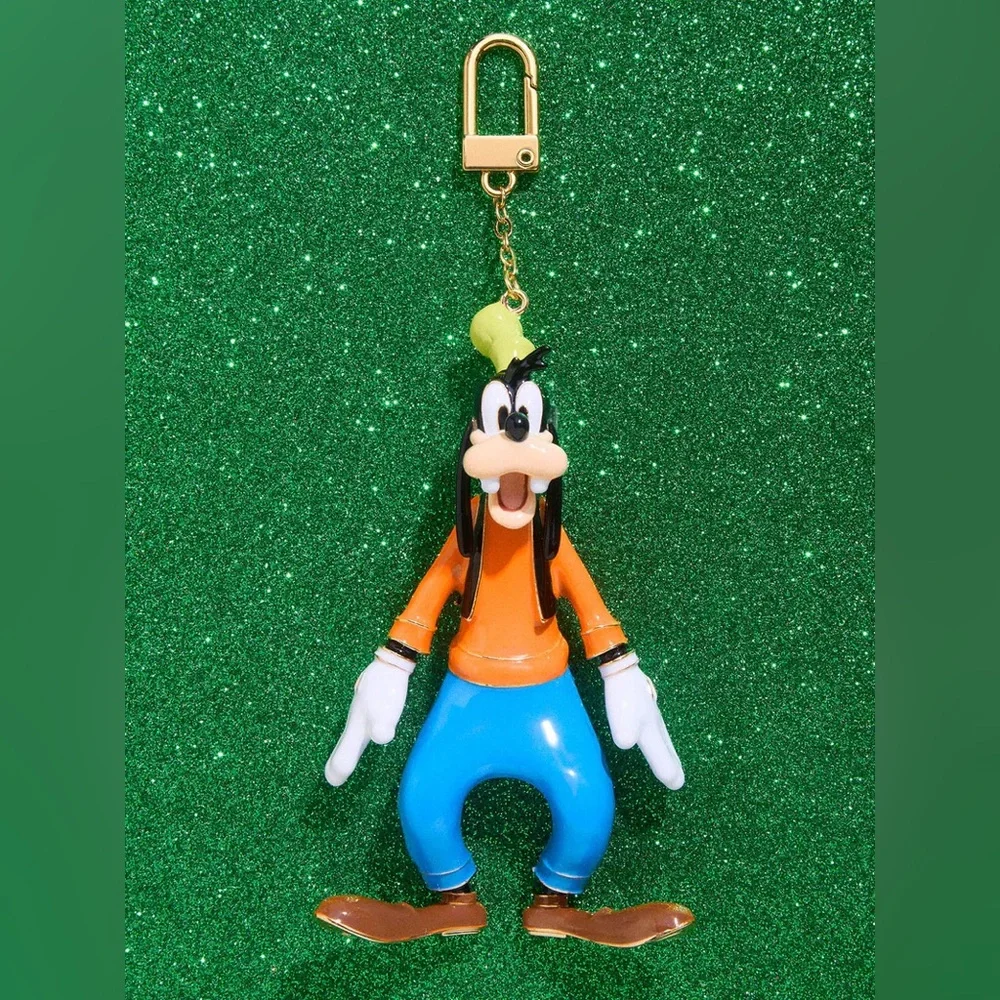 Disney Goofy Classic Enamel Bag Charm NEW